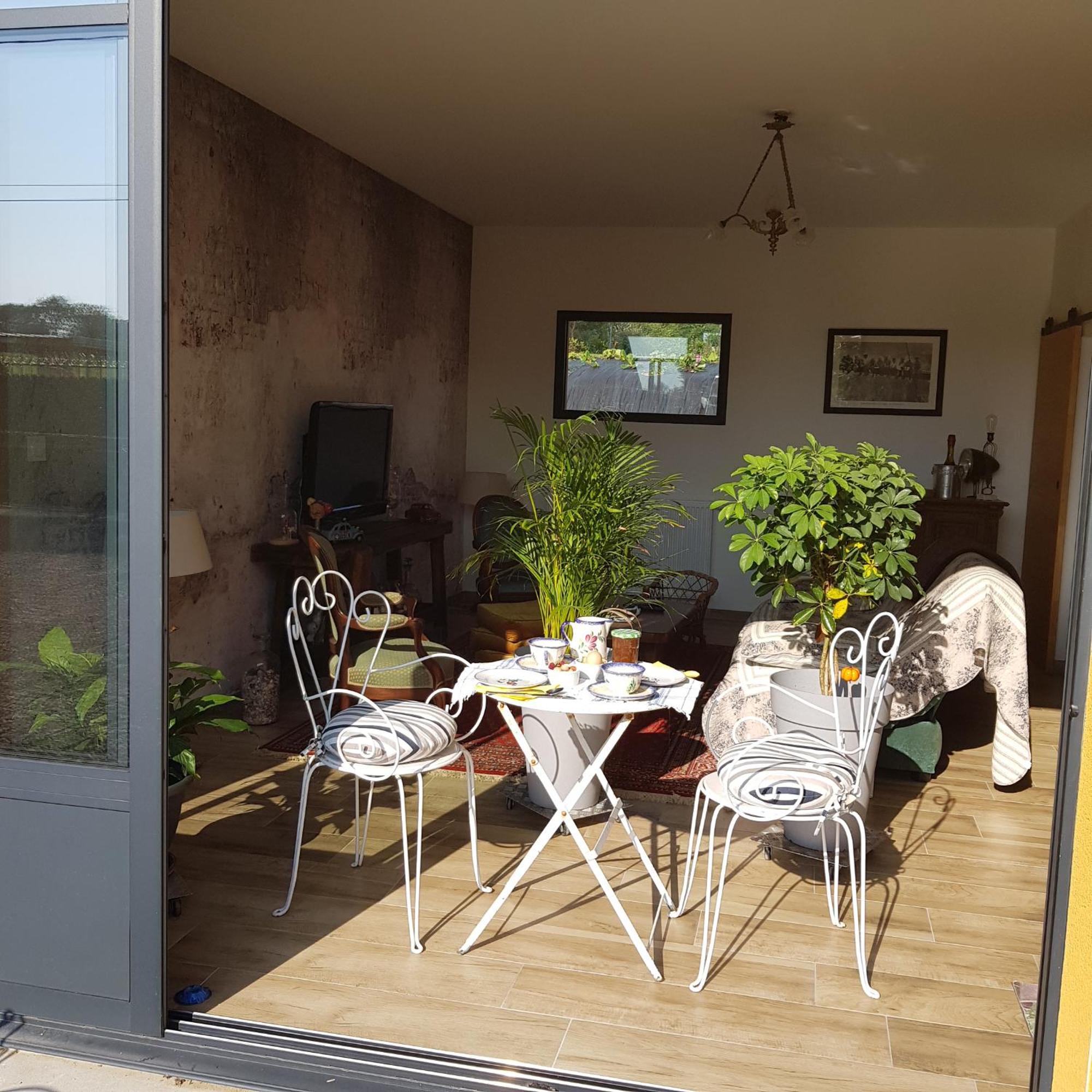 Le Jardin Bed and Breakfast Coudeville Exteriör bild
