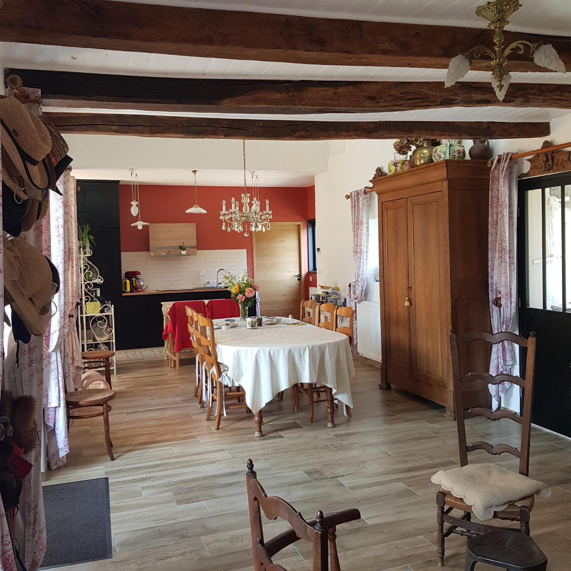 Le Jardin Bed and Breakfast Coudeville Exteriör bild